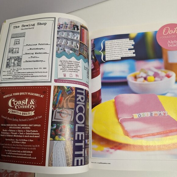 Mollie Makes Issue 14 2012 Magazine Felted Macrons Handmade Fun DIY Projects - Picture 9 of 12